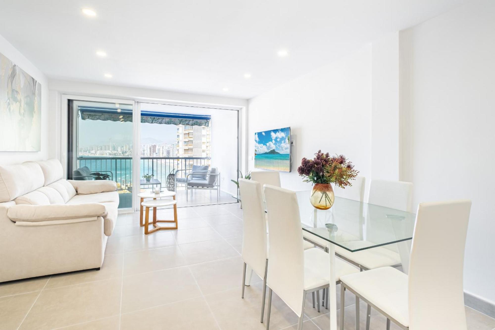Halcon Deluxe 7-B Apartment Levante Beach ベニドルム エクステリア 写真